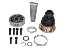 Vidaxl Conjunto De Eixos Preto Metal