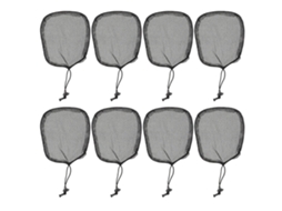 Conjunto de 8 Toucas Elásticas para Peruca, Ideais para Cosplay, com Rede para Confecção de Perucas e Acessórios. TAISHENGDA