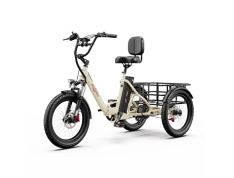 Onesport Ot30 Pro 20 Triciclo Elétrico Dobrável De 3 Rodas Motor De 500 W Bateria De 48 V 18 Ah