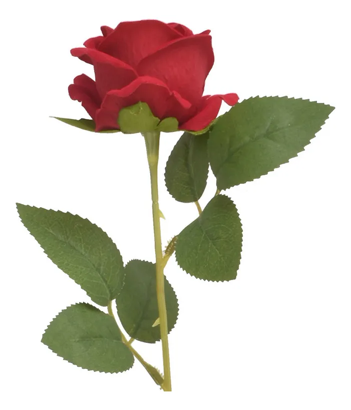 Novas 20 Peças De Rosas Artificiais De Veludo.vayotoy