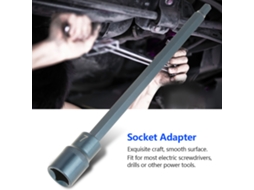 Adaptador De Soquete Hexagonal Para Furadeira Elétrica, Conector De Ferramenta De Potência 1/2" 200mm (h7)