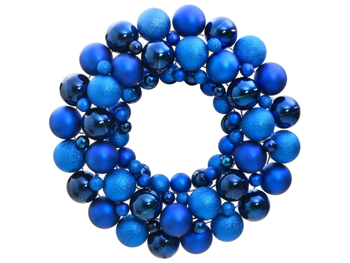 Vidaxl Guirlanda De Natal 45 Cm Poliestireno Azul