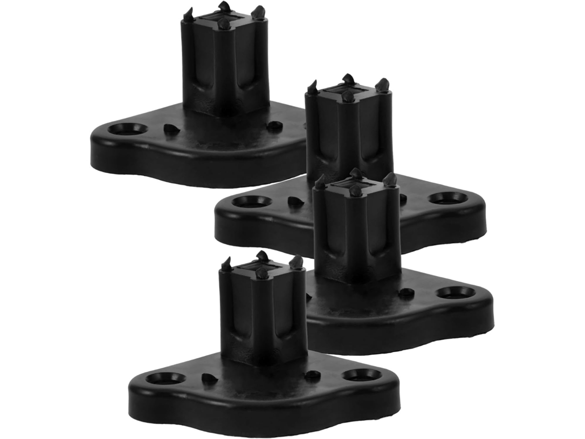 Kit De 4 Suportes De Canto Para Toldos De Camping, Resistentes E Leves, Para Barracas E Autocaravanas.
