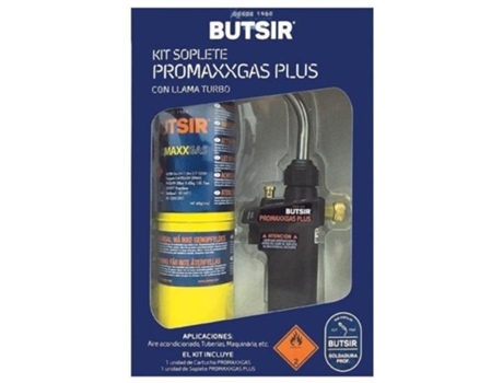Butsir  soplete promaxx plus+cartucho 400gr coch0017