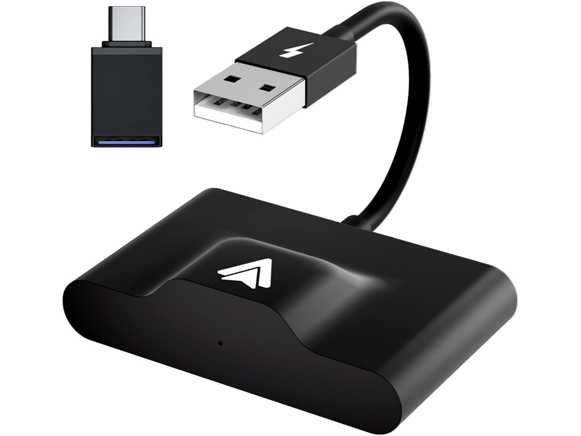 Adaptador Sem Fio Para Celulares Android, Plug Play, Converte Conexão Com Fio De Fábrica Em Conexão Sem Fio. Eifson