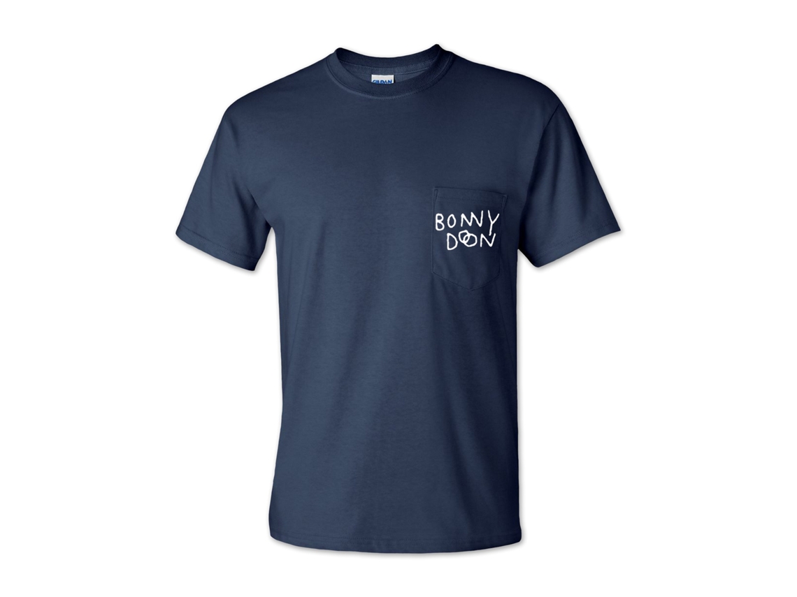 Bonny Doon Logo Pocket T shirt ROCKINSTONE Unisex Adults Best Sellers Size:s