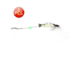 Soft Shrimp Lure, Bionic Fish Attractor, Hooked Artificial Bait