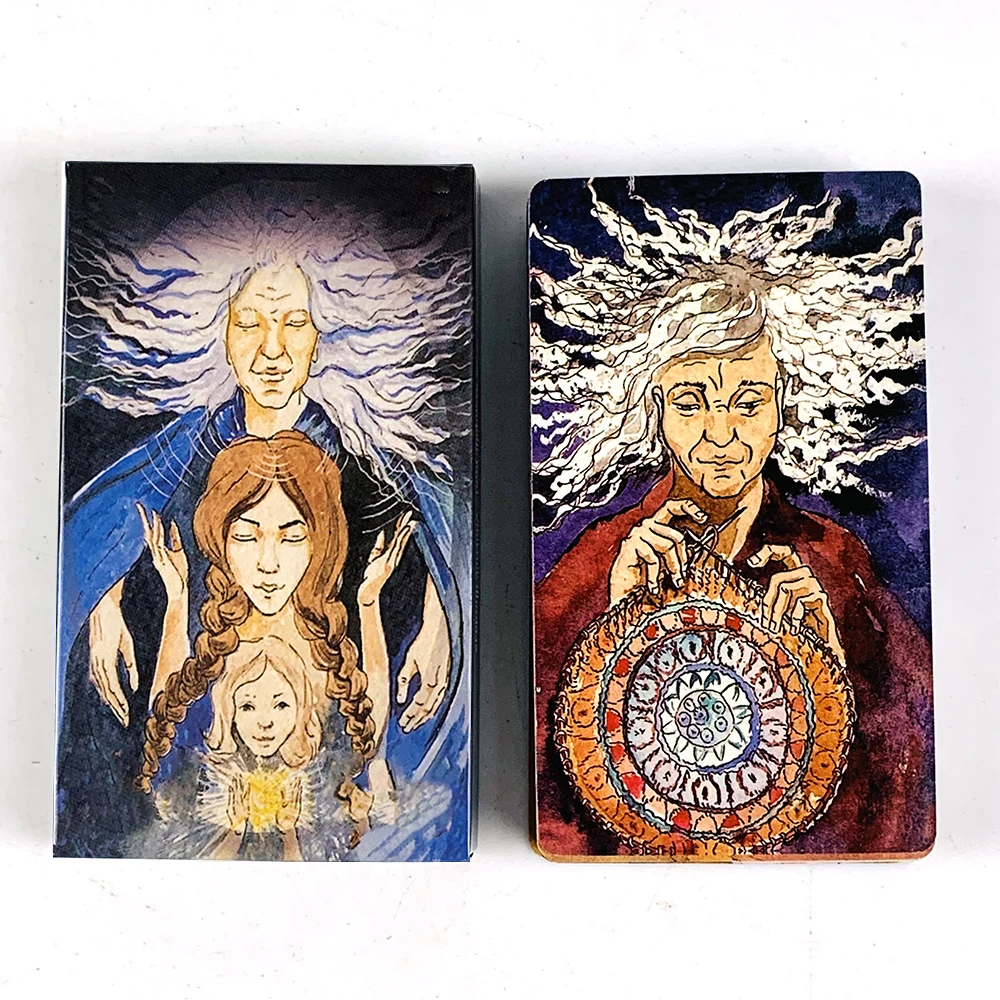 Baralho De Tarô Russo, 45 Cartas, Com Instruções Impressas, Conjunto Para Adivinhação.