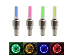 Conjunto De 4 Lâmpadas Led Para Válvula De Roda De Bicicleta
