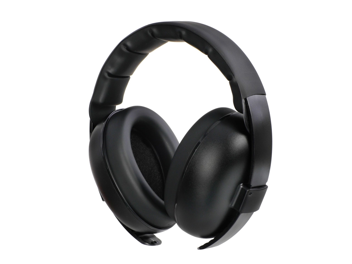 Protetor Auricular Para Crianças Com Redução De Ruído 22db, Cor Preta, Ajustável E Leve, Ideal Para Viagens Voos Aéreos, Ideal Para Crian...