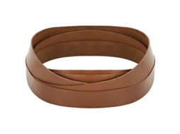 Conjunto 1 Material De Artesanato Vidaxl Castanho Couro (200 X 4 Cm)