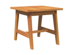 Conjunto 1 Móveis De Jardim Vidaxl Castanho Madeira De Acácia Maciça (45 X 45 X 40 Cm)