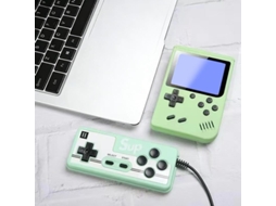 Console Portátil Retrô com 500 Títulos Clássicos AQUAFORGE