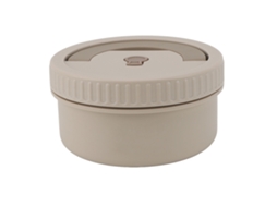 316 Aço Inoxidável Térmica Bento Lancheira 470ml Portátil Isolado Recipiente De Almoço Selado Circular Bento Caixa Para Crianças Adultos Escritórios E