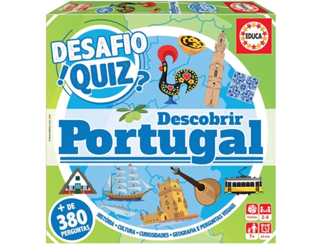 Jogo Desafio Quiz – Descobrir Os Animais e a Natureza, Idade 7+