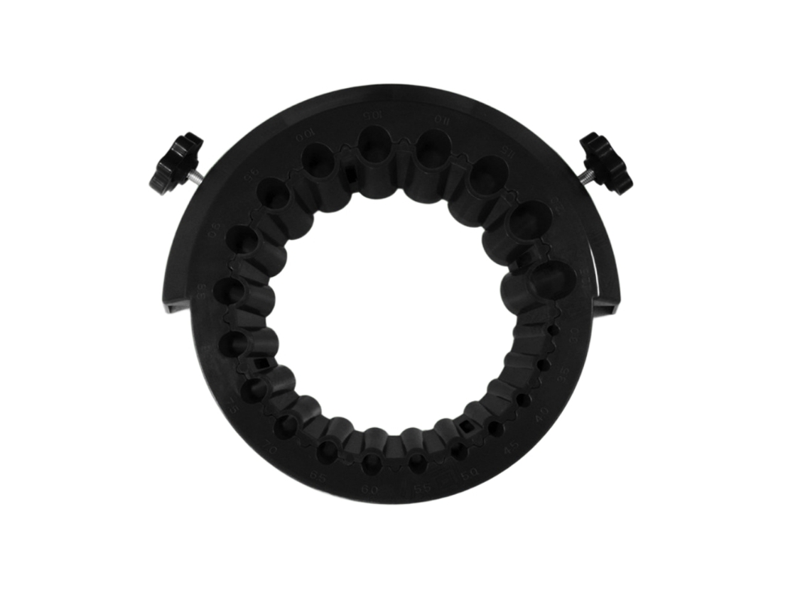 Conjunto de 6 Brocas para Madeira, Diâmetros 10mm a 20mm, Aço Carbono, Alta Velocidade X001