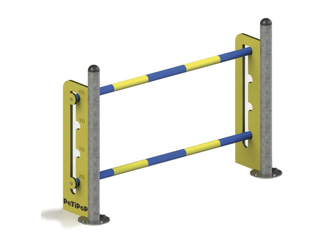 Salto De Valla Para Perros 132x15x40 Cm | Salto De Obstaculo Agility Para Entrenamiento Y Circuitos Caninos