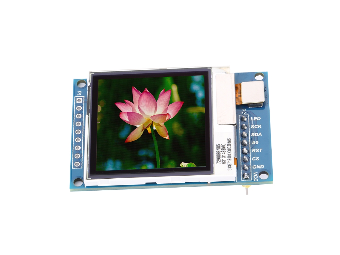 Módulo De Display Lcd Tft De 1.6 Polegadas Com Interface Serial