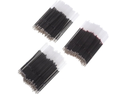 Pacote com 300 Caneta Esferográfica Recarregável Alipis, Unidades, Retrátil, Tinta de Secagem Rápida, nas Core