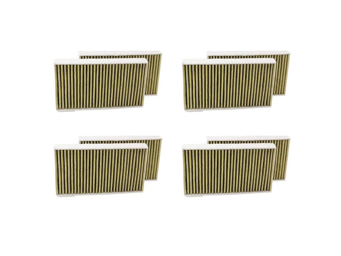 8pcs Modelo 3 Ar Condicionado Filtro Reposição Para Tesla Y Com Carvão Ativado Carro
