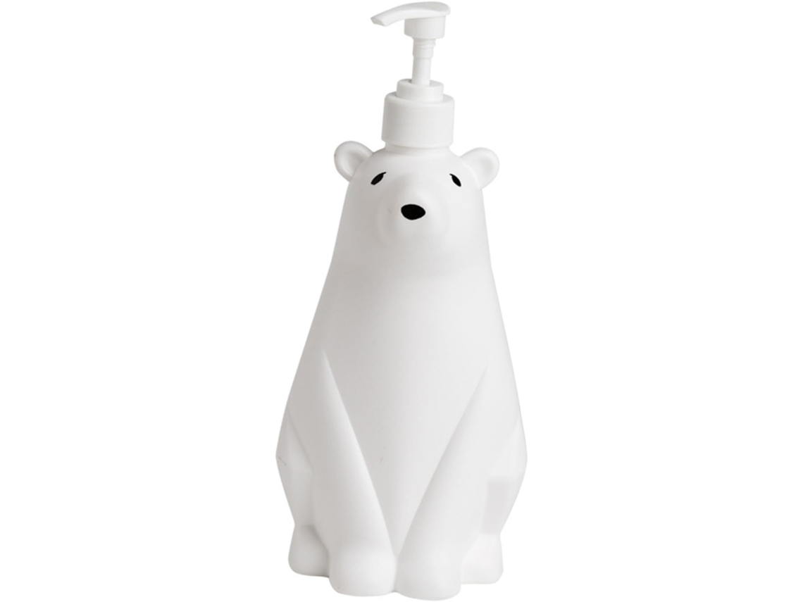 Loção Portátil De Plástico Branco De 300ml Com Bomba De Pressão À Prova De Vazamentos Para As Mãos.