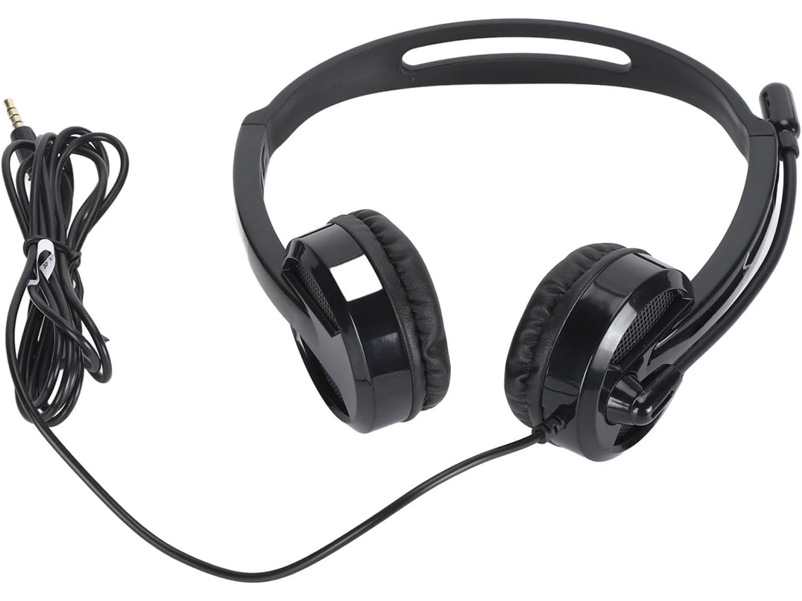 Casque Filaire Com Microfone, Prêmio 3, 5 Mm, Son Hifi, Micro Rotatif, Para Mesa, Jogos, Aplicativos, Música