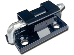 Dobradiça Cl211 Pivotante Para Armário, Matriz Preta, Trava De Compressão, Dobradiças Para Porta De Armário Em Liga