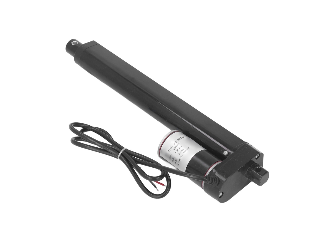 Laxiscreed Atuador Linear Eléctrico Preto Ip65 1000n Para Eletrônica E Automação