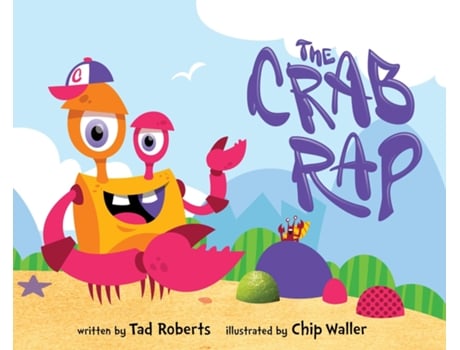 Livro The Crab Rap de Tad Roberts (Inglês)