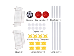 Conjunto De Porta De Futebol De Ar Para Crianças Com Treinamento E Brinquedos Esportivos