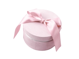 Laxiscreed Caixa De Doces Redonda Em Flanelas Pink Para Casamentos E Festas