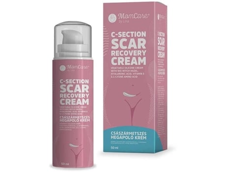 Creme para cicatrizes de cesárea Momcare 50ml