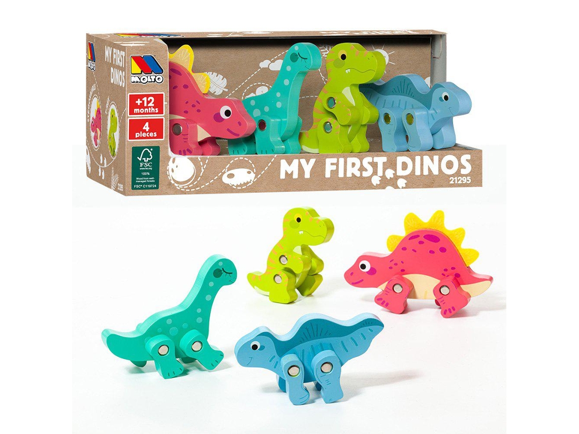 Molto Dinossauros De Madeira