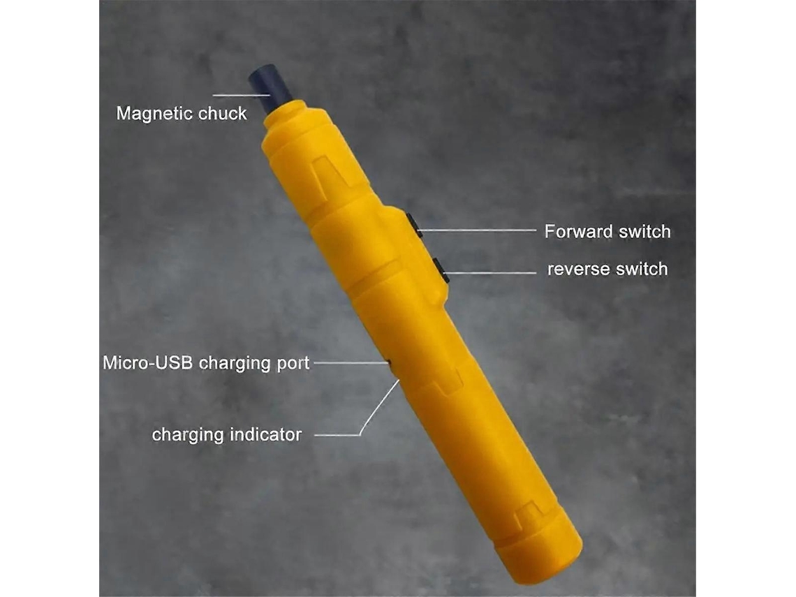 Parafusadeira Elétrica Sem Fio, Parafusadeira De Haste, Parafusadeira A Bateria De 3,6 V, Parafusadeira Recarregável, Pequena Aquaforge