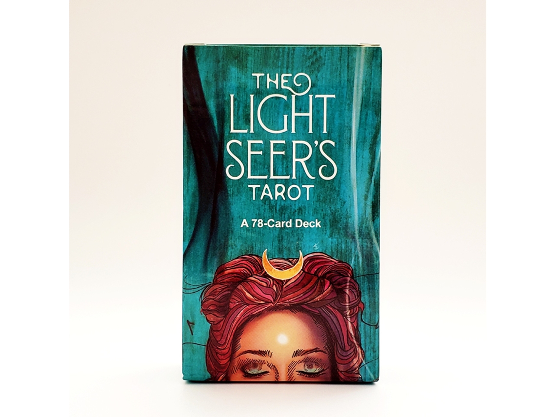 Tarô Profeta Da Luz - 78 Cartas De Tarô, Caixa Colorida, Material Impresso Em Cobre.
