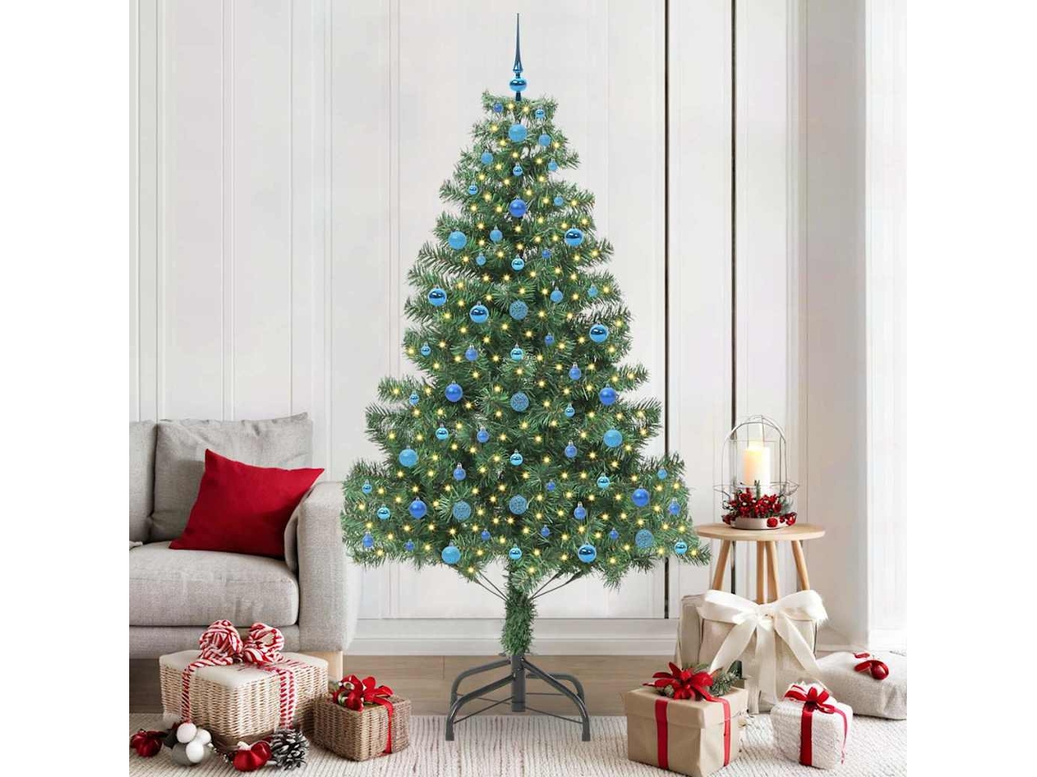 Vidaxl Árvore De Natal Verde 210 Cm Pvc