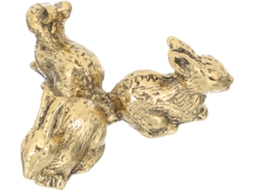Suporte De Exibição Em Formato Coelho Besportble, Base Leve E Multifuncional Em Liga De Ouro Para Esfera Cristal