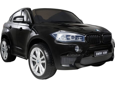 Carro elétrico XTRM Infantil Licenciado Bmw X6M F16 Xxl De 2 Lugares - Preto