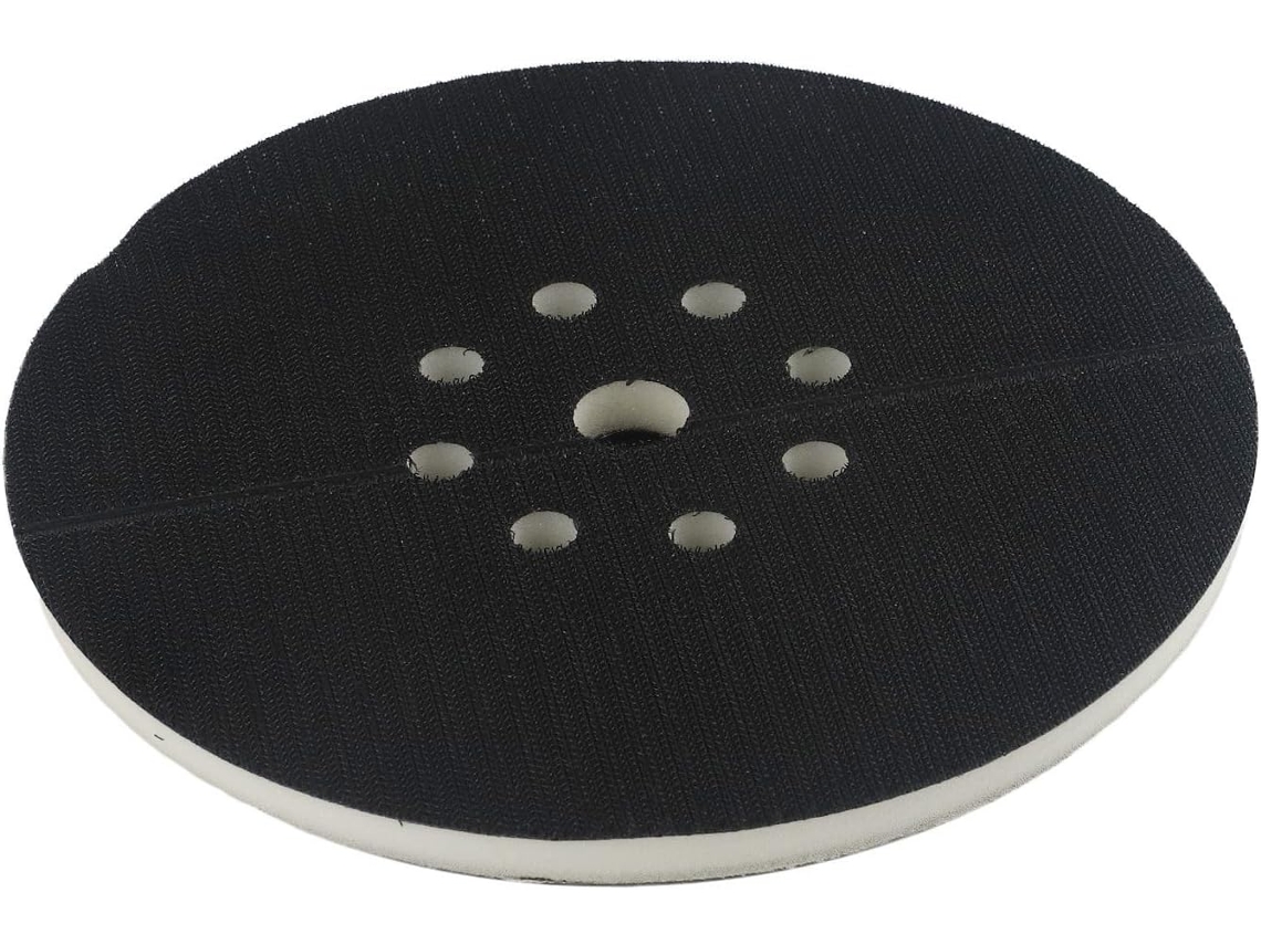 Base De Apoio Para Lixadeira Drywall 9 Polegadas 215mm Com Design 8 Furos E Rosca 6mm, Compatível Com Lixadeiras Sem Pó