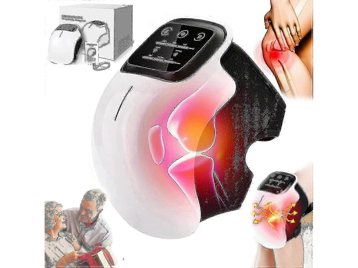 Massageador de Joelho, Joelho Sem Fio, com Terapia Calor e Luz Vermelha GOKOCO