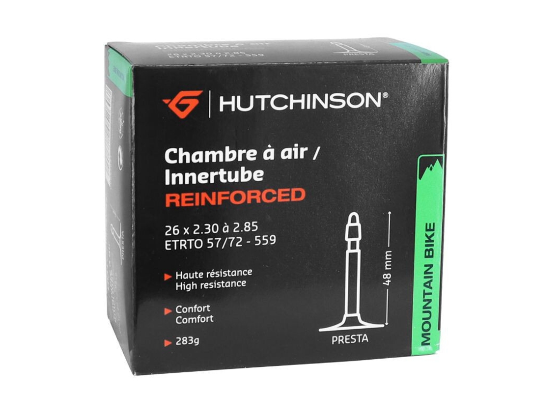 Câmara de ar reforçada com válvula presta HUTCHINSON Koloss 48 mm
