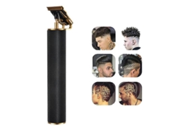 Máquina De Cortar Cabelo Masculina Ornamentada, Aparador De Cabelo Profissional Sem Fio Para Homens, Aparador De Cabelo Elétrico Recarregável Via