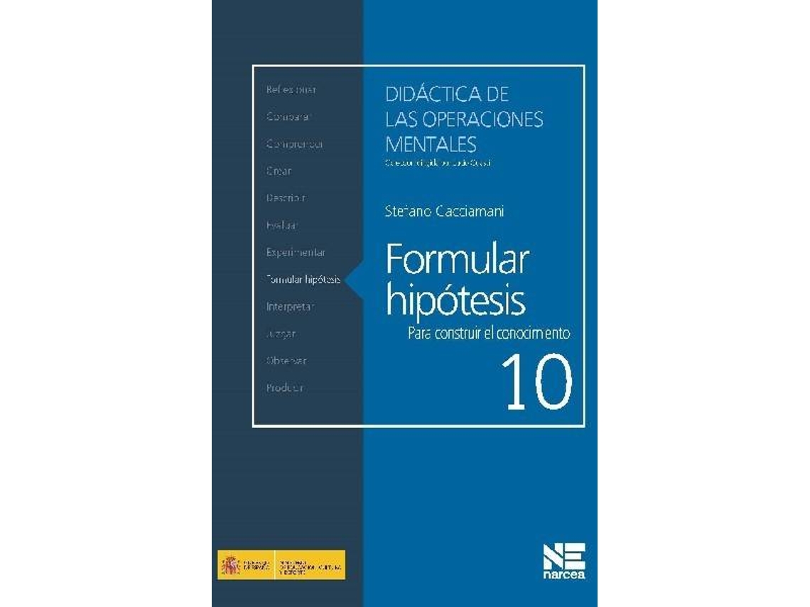 Livro Formular Hipotesis de Stefano Cacciamani (Espanhol)