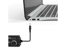 Adaptador de Tensão YURU Ajustável 3v 12v 5a, Universal 100-240v, Plug and Play, Estável