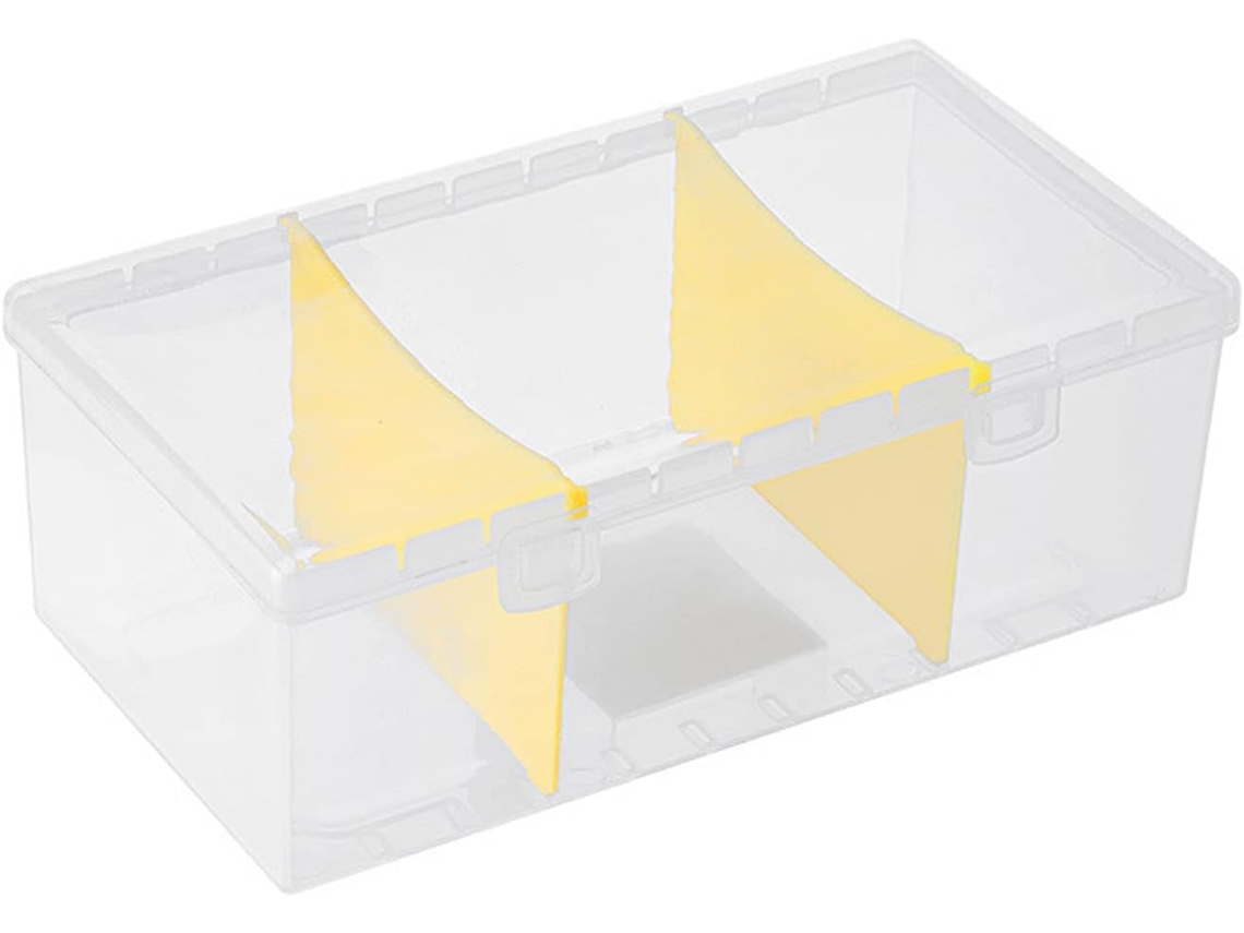 Pote Para Temperos Conjunto 3 Peças Compartimentos Cozinha