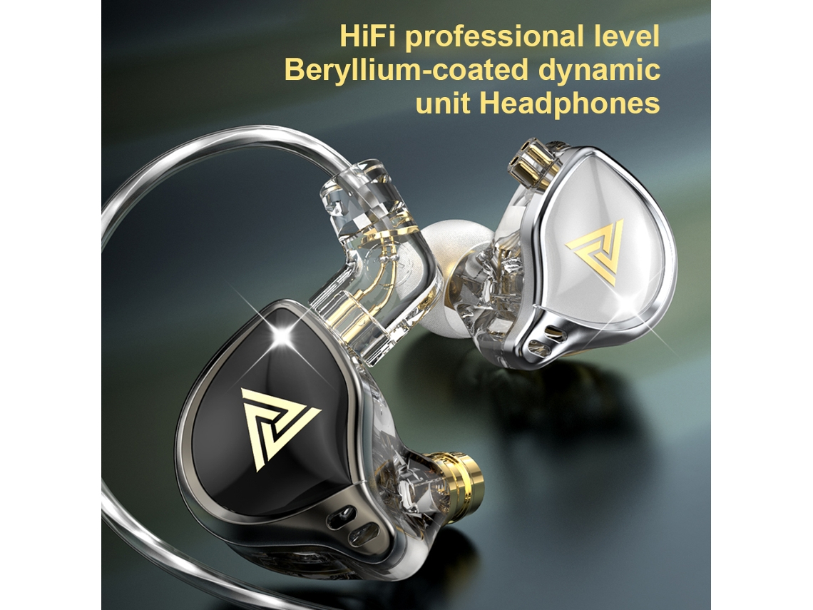 Fones De Ouvido Qkz Com Microfone E Controle De Linha