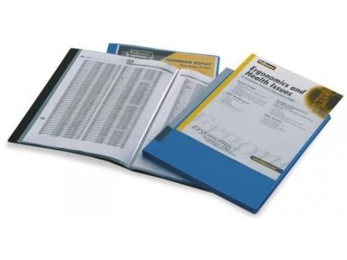 FELLOWES 40327 Pasta Polipropileno PP Preto A4