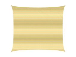 Conjunto 1 Vela De Sombra Vidaxl Amarelo Polietileno De Alta Densidade (6 X 7 M)