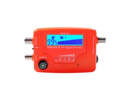 Instrumento De Busca Stf 01 2 Em 1detecção De Sinal De Satélite Tv Com Alarme Sonoro E Bússola Zeuxo