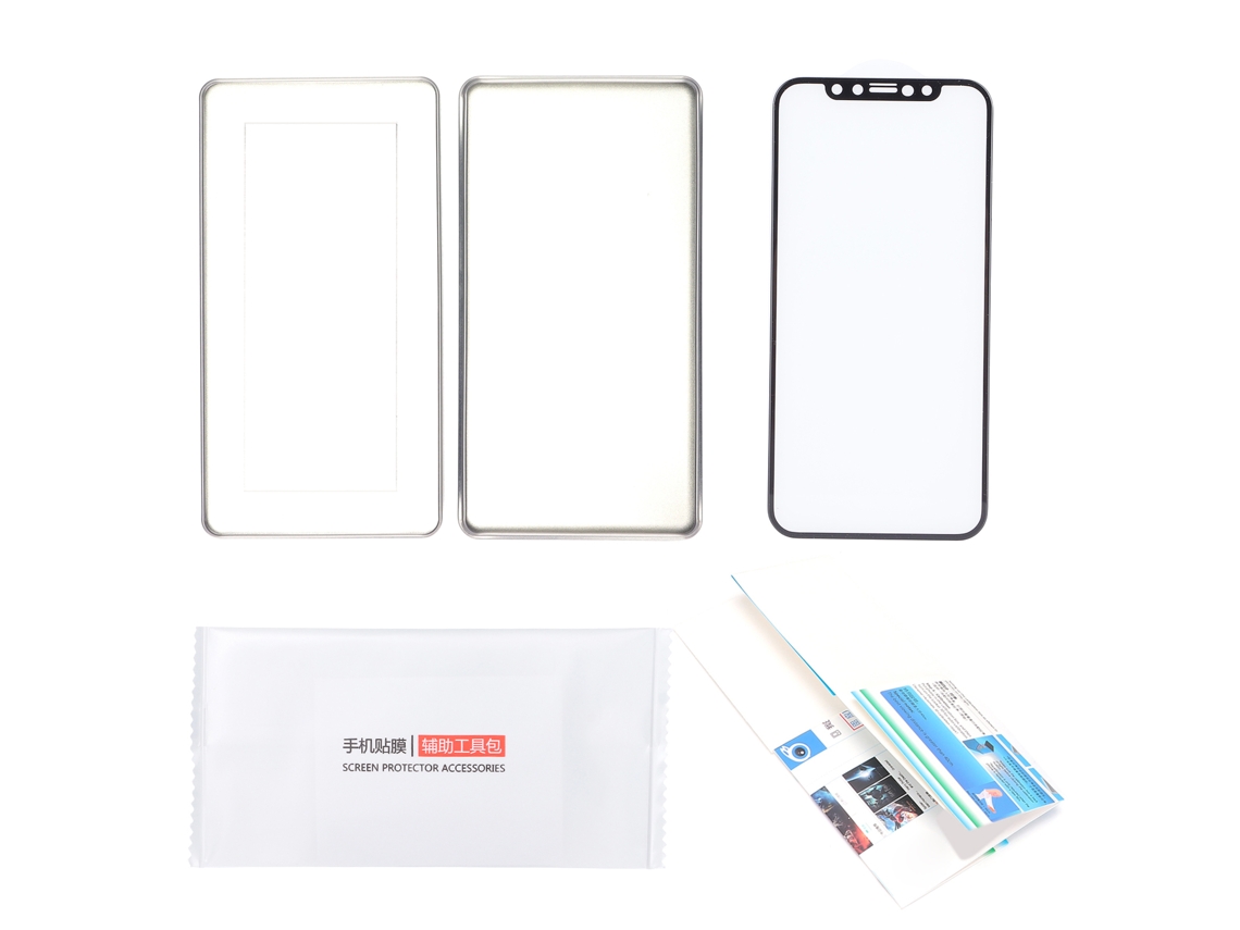 Protetor de Tela de Vidro Temperado para iPhone 11 Pro/Xs com Display 3D EOOCOO